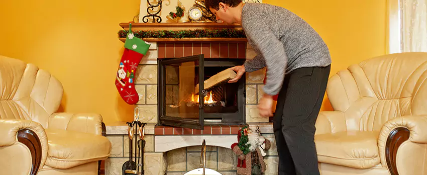 Gas to Wood-Burning Fireplace Conversion Services in Duncanville, Texas