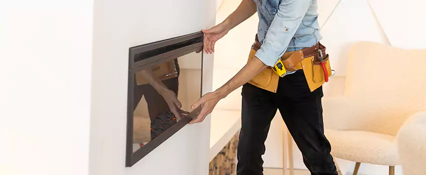 Metal Fireplace Installation in Duncanville, Texas