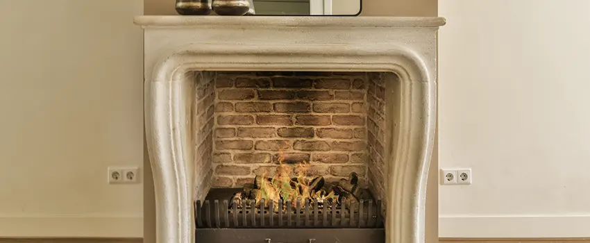 Vintage-style Fireplace Redesign in Duncanville, Texas
