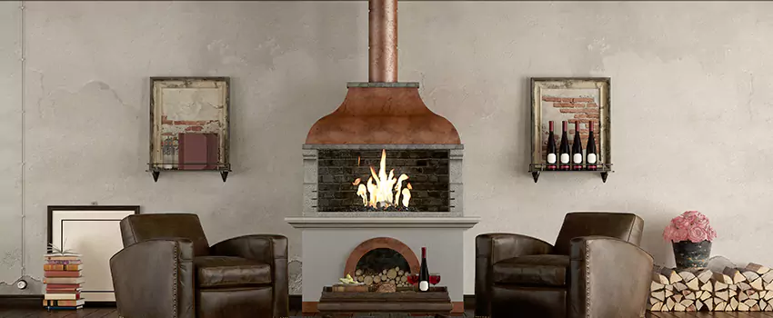 Thelin Hearth Products Providence Pellet Insert Fireplace Installation in Duncanville, TX