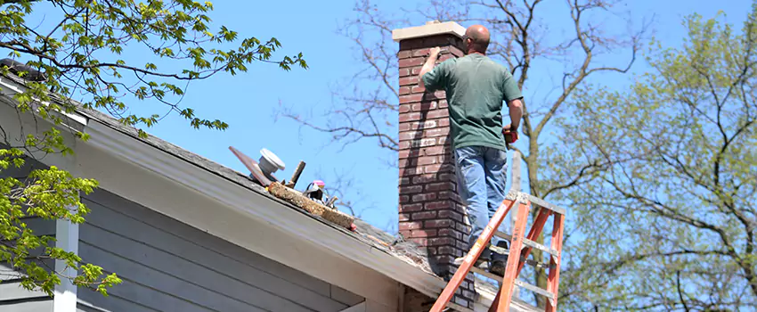 Vinyl and PVC Chimney Flashing Installation in Duncanville, TX