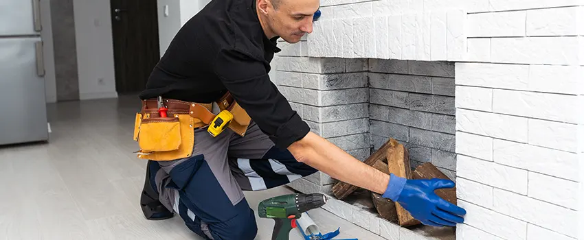 Fireplace Damaged Damper Frame Repair Services in Duncanville, Texas