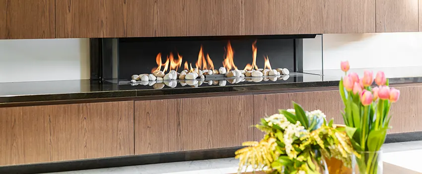 Double-height Fireplace Design Refurbishment in Duncanville, Texas